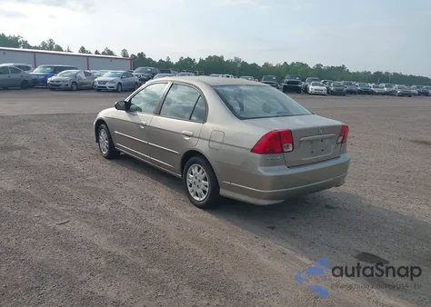 2005 Honda Civic Lx z USA, uszkodzony, nr VIN 1HGES16585L030489